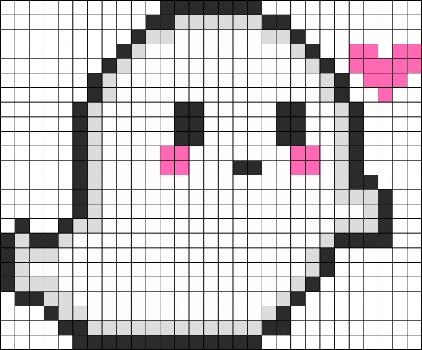 Рисунки по клеточкам в блокноте