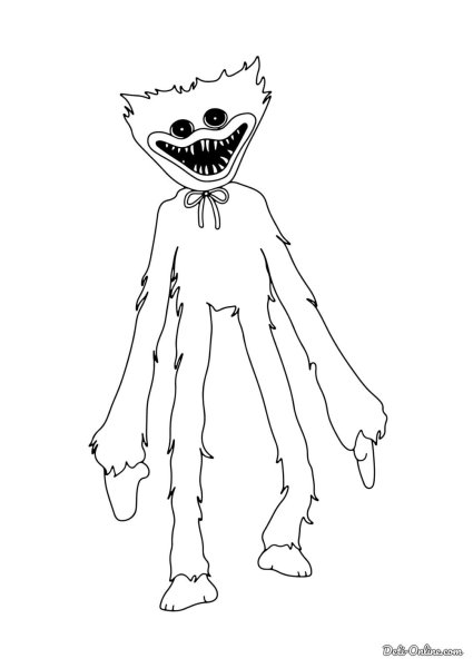 Хагги Вагги рисунок