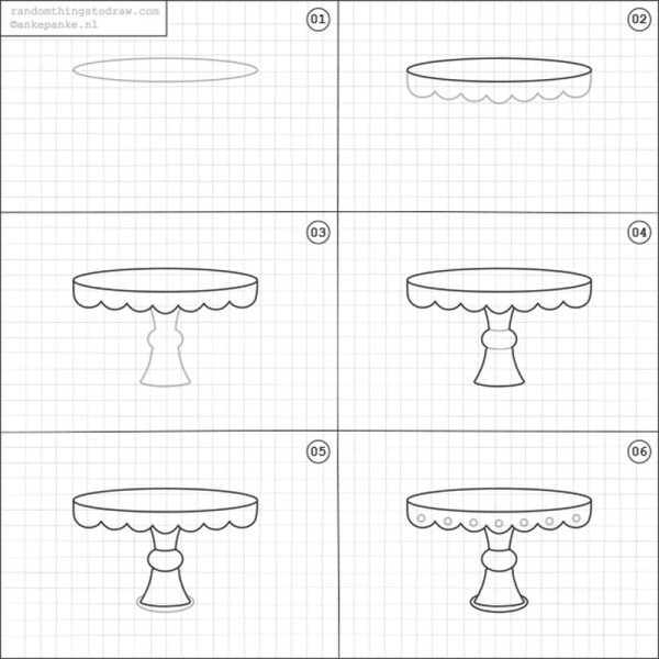 Лапки карандашом