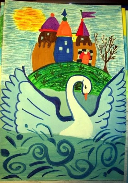 Сказки Пушкина рисунки