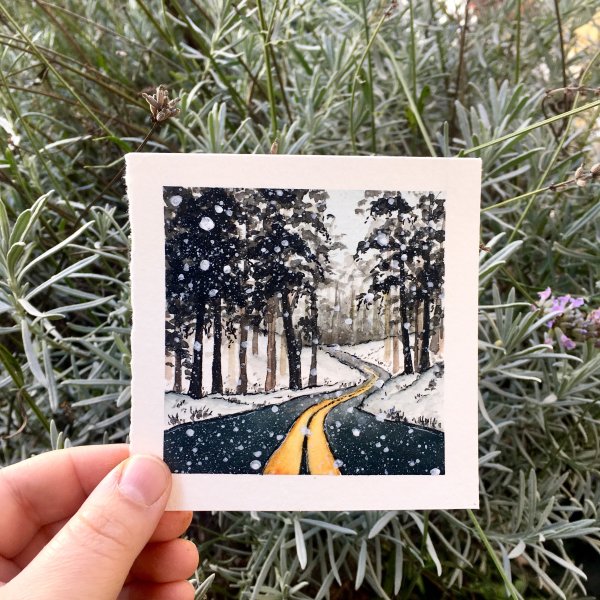 Идеи для рисунков акварелью