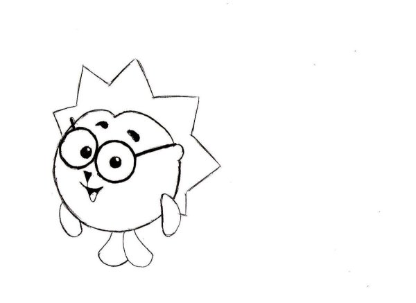 Смешарики картинки для срисовки