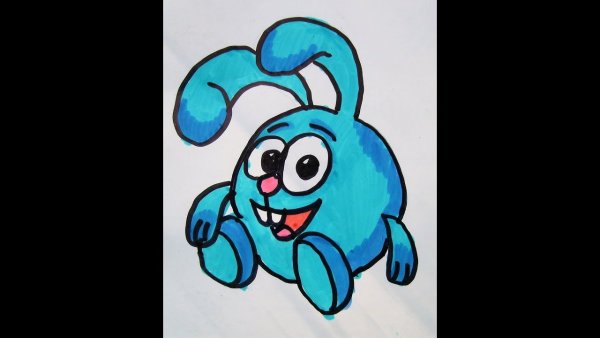 Рисунок Смешарики карандашом для срисовки