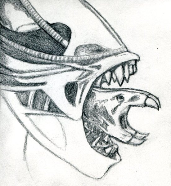 Чужой для срисовки