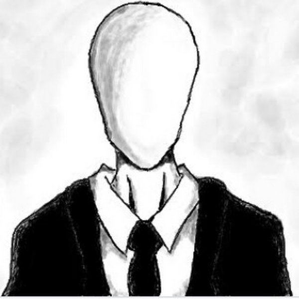 Слендермен рисунок