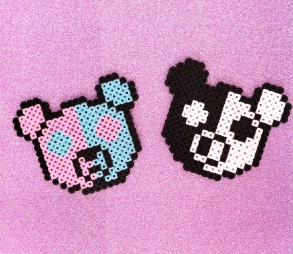 Perler Beads брелок