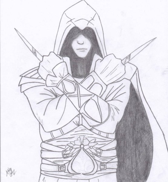 Ассасин Крид скетч