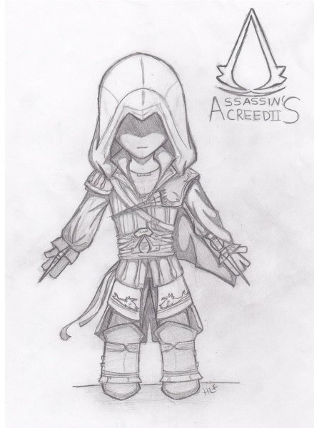 Ассасин Крид 3 раскраска