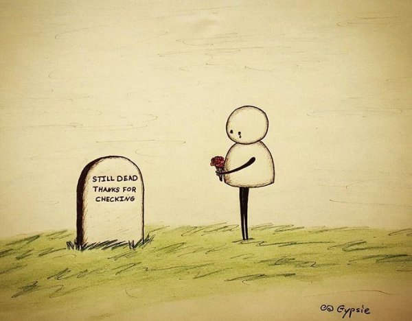 Маленькие грустные рисунки