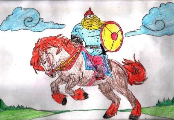 Первый бой Ильи Муромца Былина