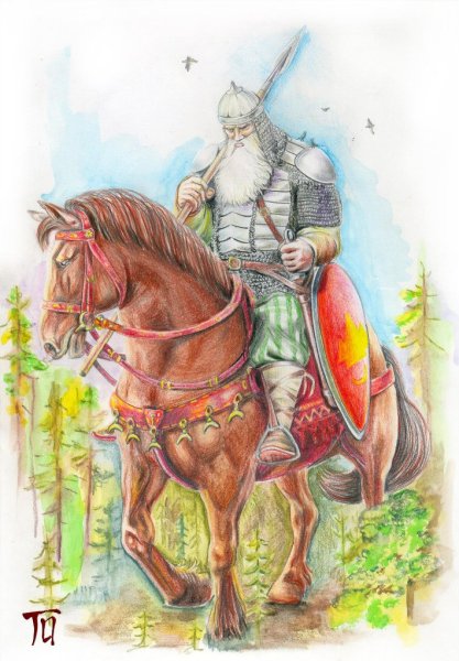 Святогор три богатыря