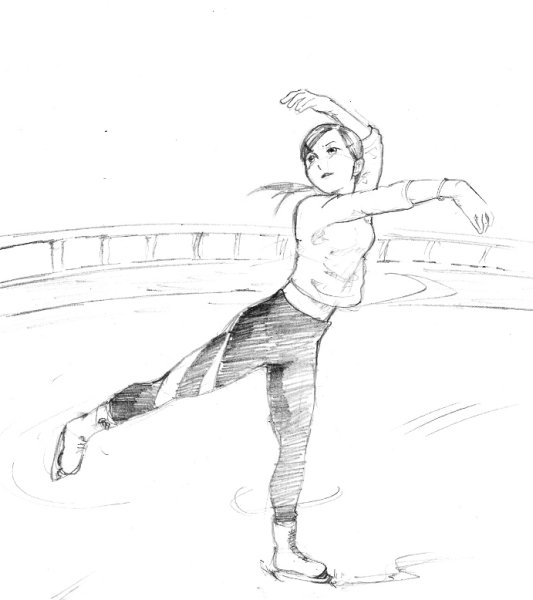 Идеи для рисования фигурного катания