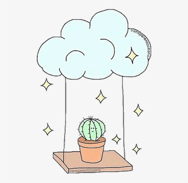 Рисунки для срисовки лёгкие облака