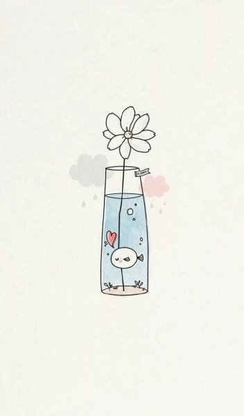 Милые лёгкие рисуночки