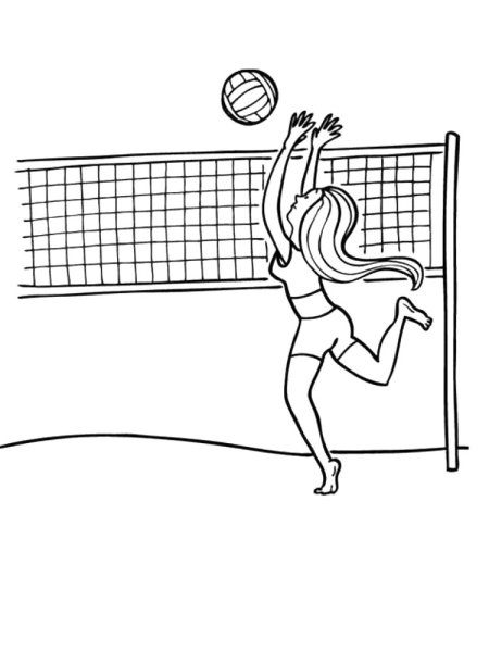 Легкая атлетика раскраска для детей