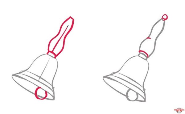 Нарисовать колокол для начинающих