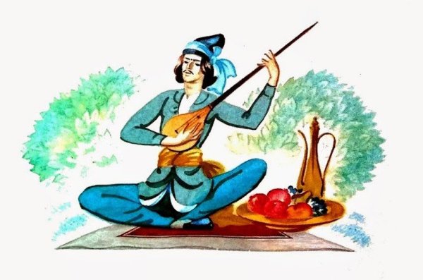 Ашик-Кериб Лермонтов иллюстрации