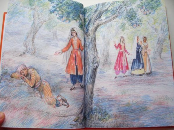 Ашик Кериб иллюстрации