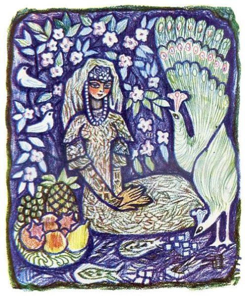 Ашик Кериб иллюстрации