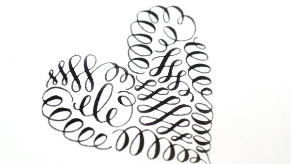 Каллиграфические рисунки