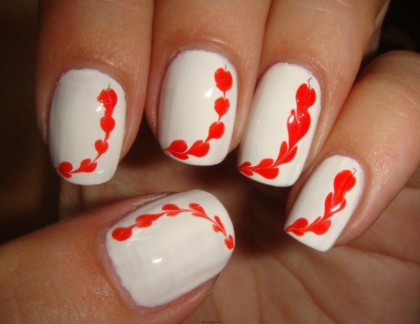 Лёгкий маникюр на короткие ногти