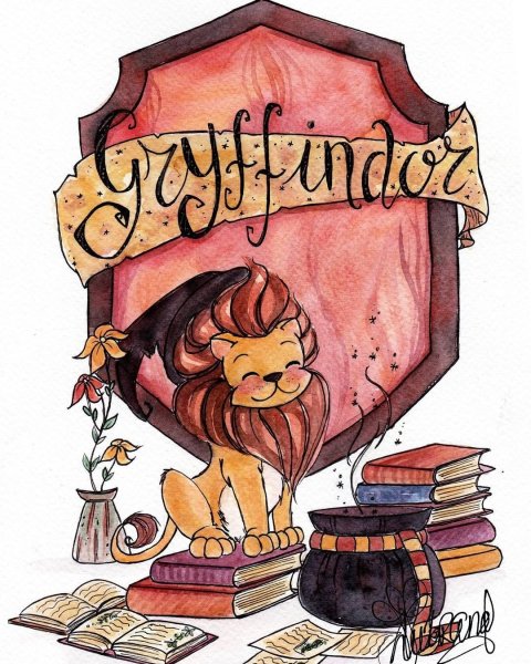 Гарри Поттер Хогвартса Гриффиндор