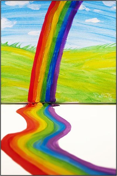 Лёгкая и Радужная картина