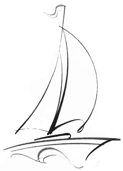 Парусник контур