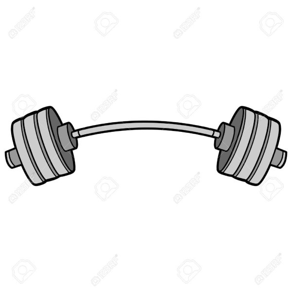 Штанга раскраска