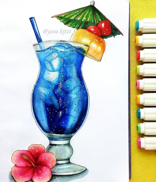 Стикеры напитки