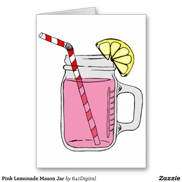 Рисунки для срисовки коктейль