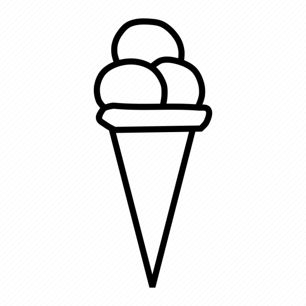 Рисование мороженое