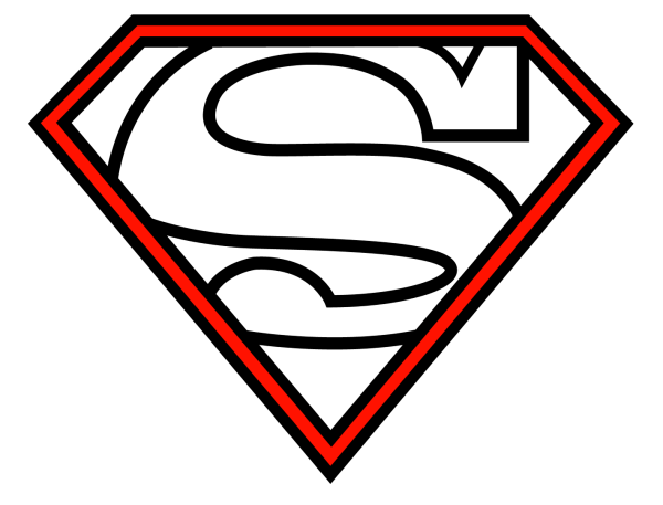 Значок Супермен