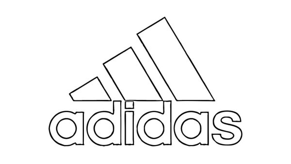 Adidas логотип прозрачный фон