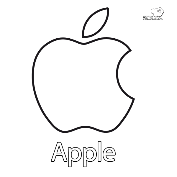 Трафарет Эппл