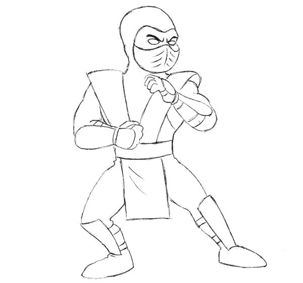 Нарисовать саб Зиро