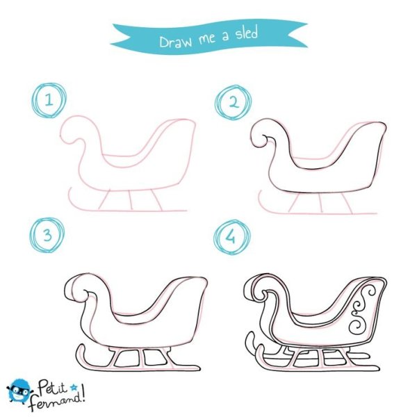 Сани для рисования