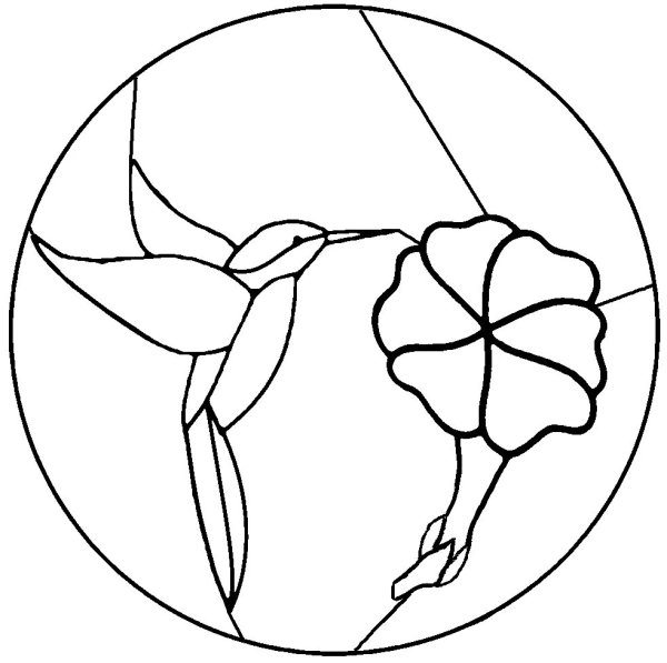 Витраж рисунок