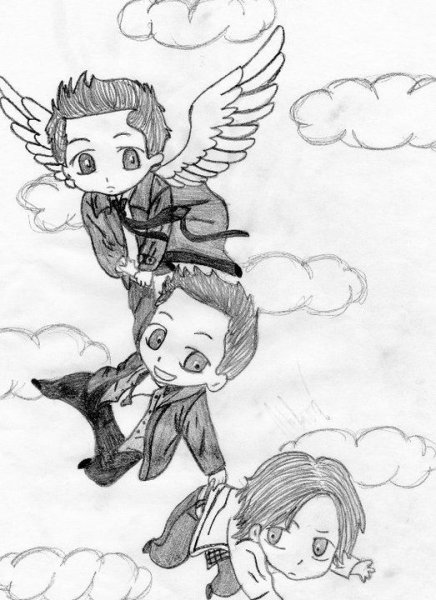 Сверхъестественное легкие арты