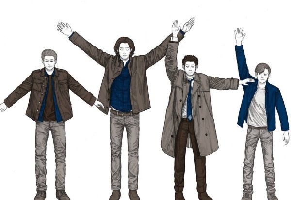 Кастиэль Импала арт