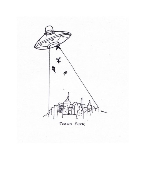 Тату летающая тарелка эскиз