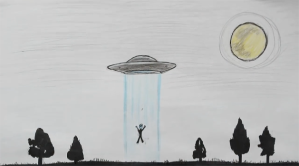 НЛО зарисовки