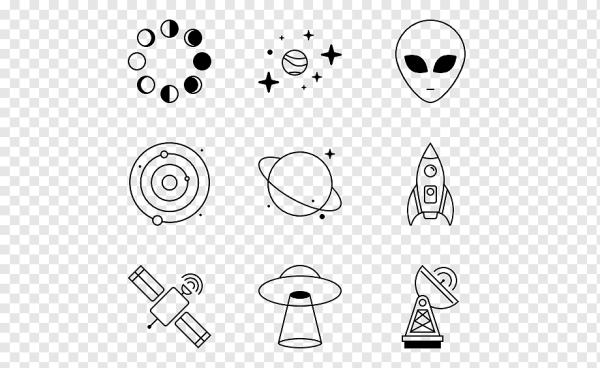 Тату инопланетянин эскизы