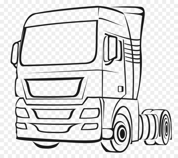 Грузовик Скания вектор