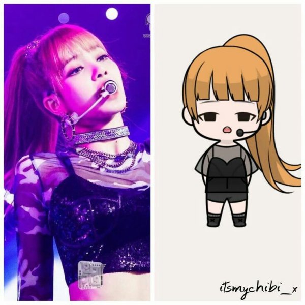 Чиби Дженни из блэкпинк