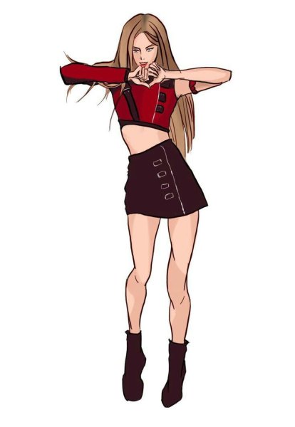 Блэк Пинк арт