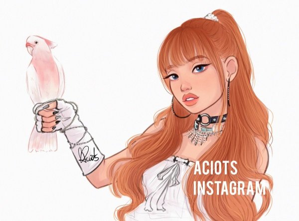 Блэк Пинк арты Дженни и лиса