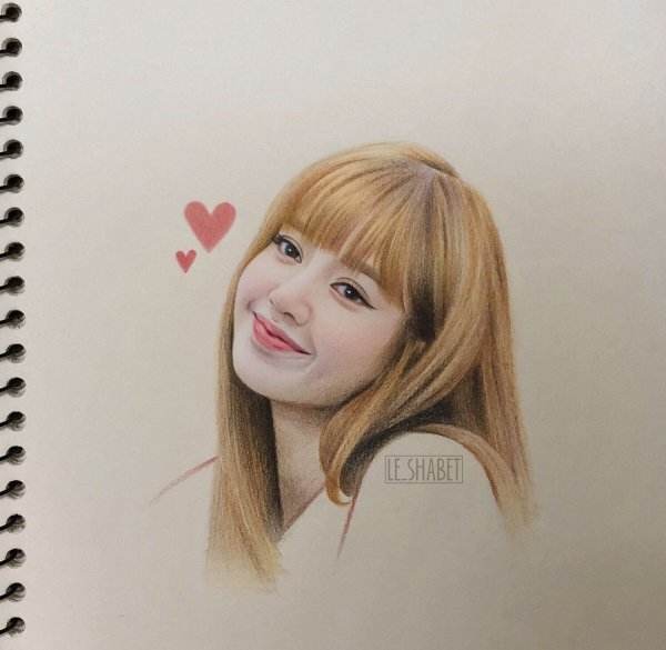 Рисунки BLACKPINK Lisa
