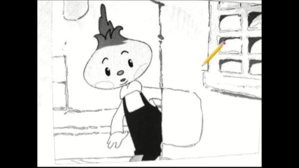 Чиполлино рисунок карандашом