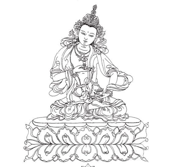 Детские рисунки Будды